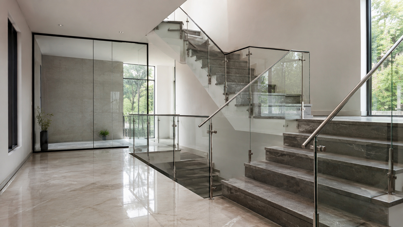 Architectural glass and aluminium detailing, design inspiration